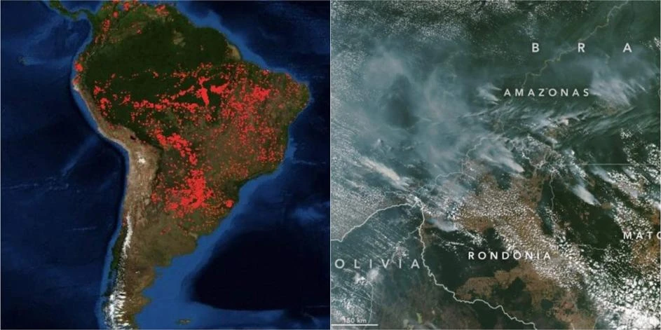 Bolsonaro najavio mogućnost slanja vojske da gasi požar u Amazoniji