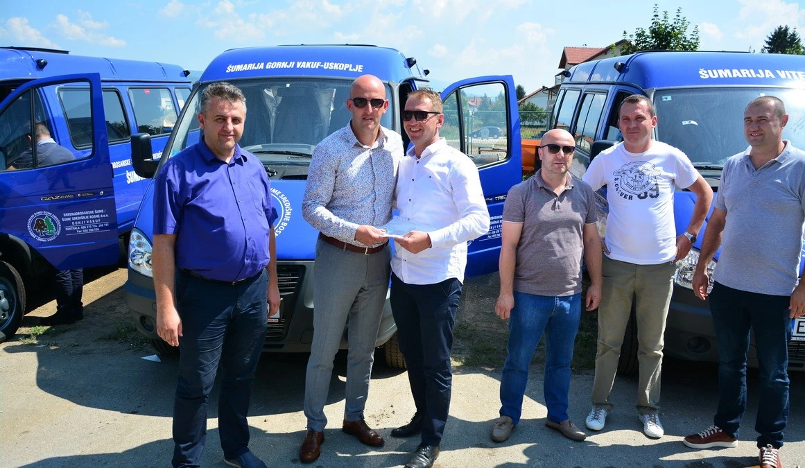 Srednjobosanske šume dobile 14 novih transportnih vozila