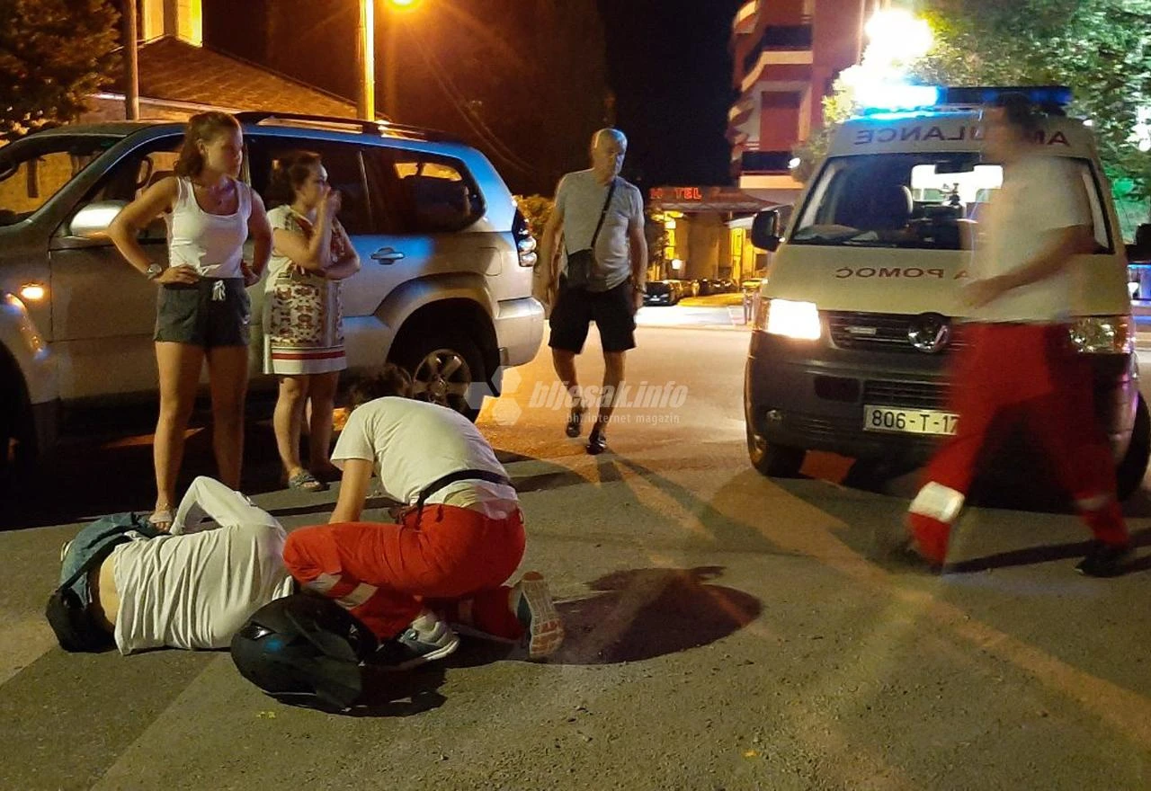 Mostar: Motociklist ozlijeđen nakon sudara sa terencem
