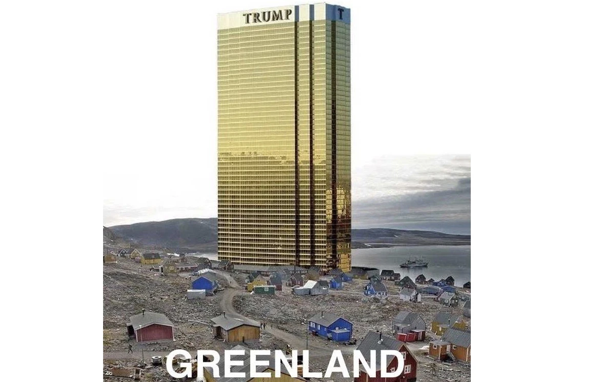Trumpov hotel na Grenlandu