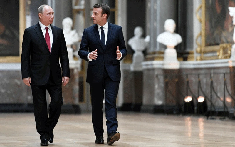 Macron i Putin o Ukrajini, Iranu i Siriji