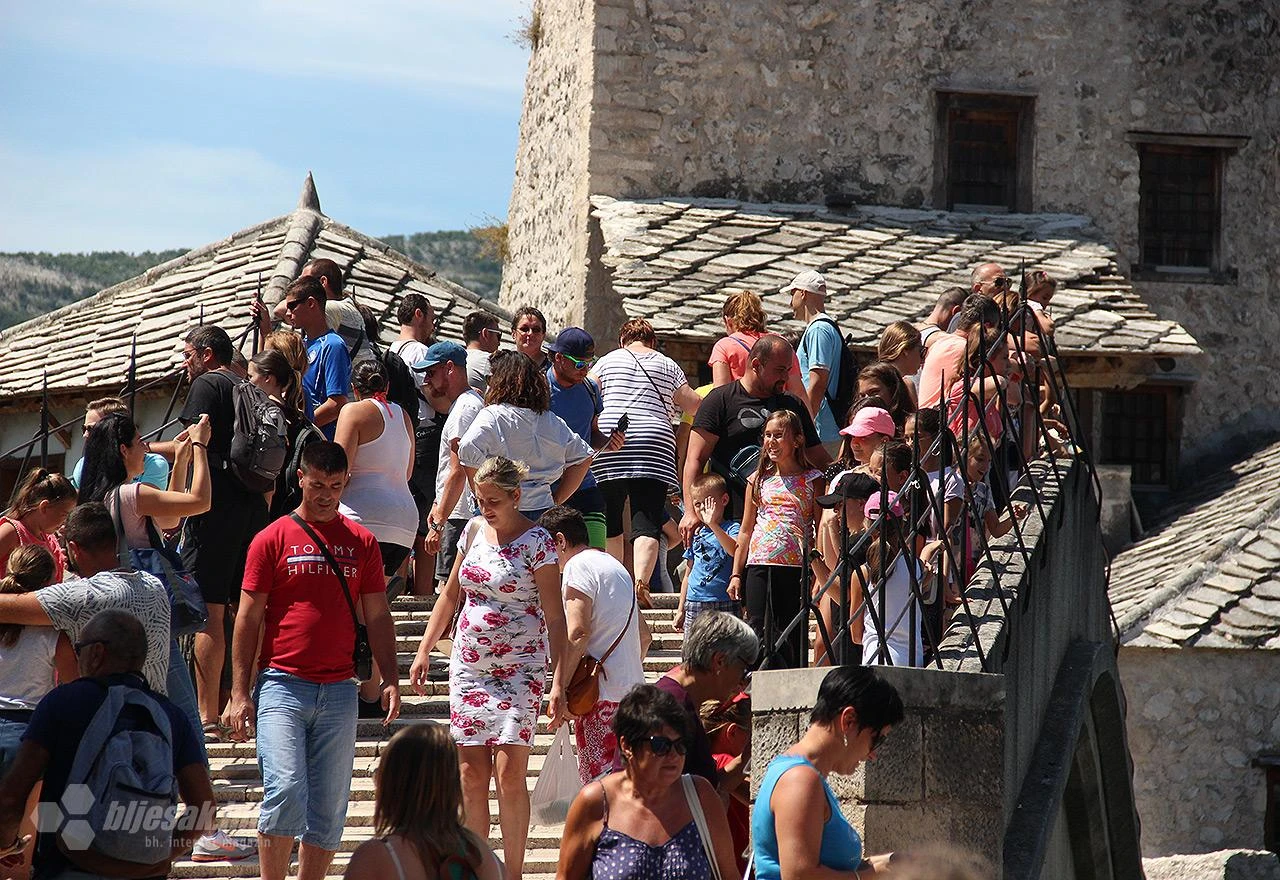 Mostar turistički hit, gradska jezgra prepuna