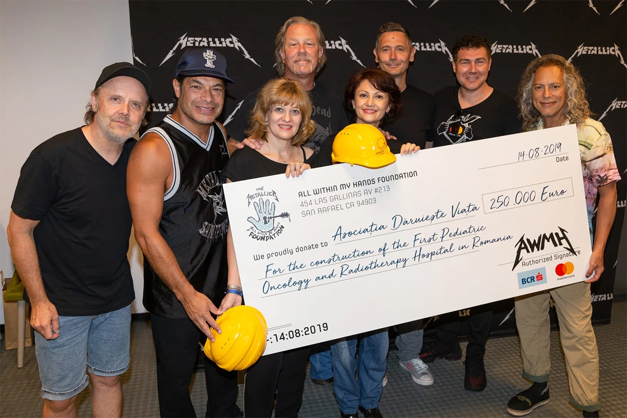 Metallica donirala 250.000 eura za gradnju pedijatrijske bolnice
