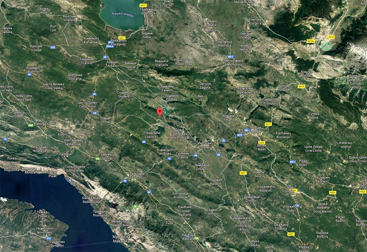 Zabilježen slabiji potres kod Posušja