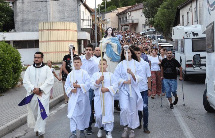 Čitluk: Tradicionalna procesija na uočnicu Velike Gospe