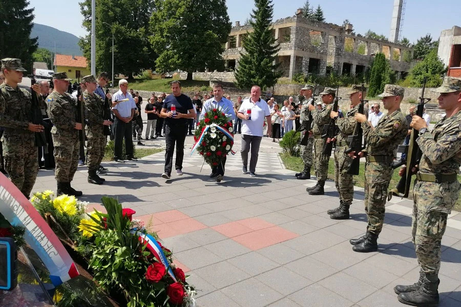Grahovo se prisjetilo ''Ljeta 95'' i ''Oluje''