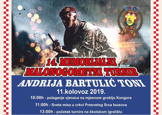 Tomislavgrad: 14. memorijalni malonogometni turnir Andrija Bartulić-Toni