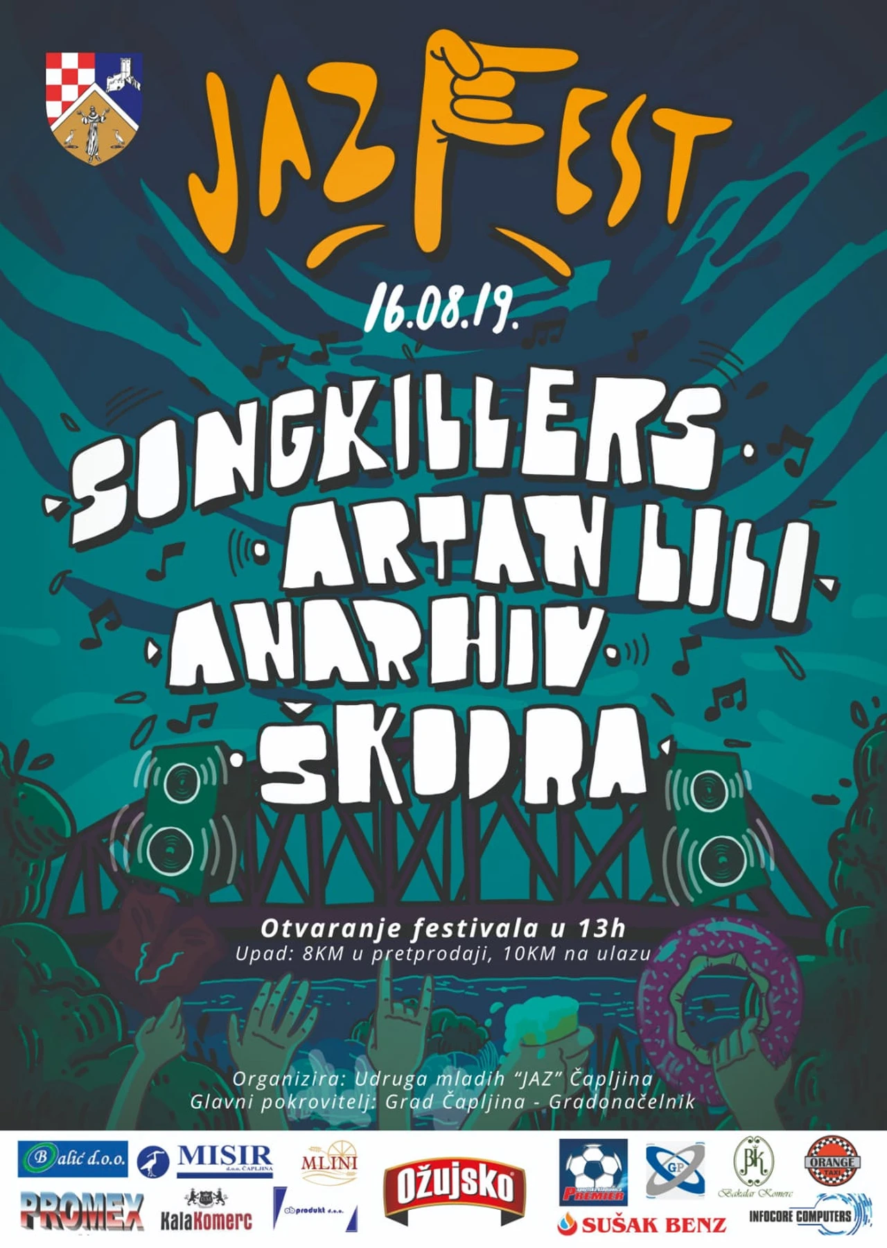 Čapljina i ove godine domaćin festivala mainstream i alternativne glazbe