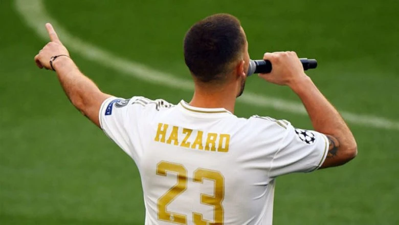 Hazard na pripreme Reala stigao sa 7 kila viška, Perez ga se odrekao