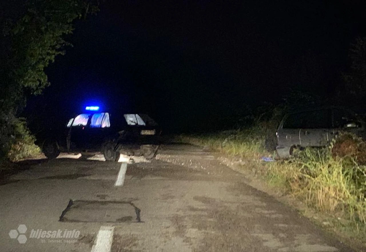 Vojno: Sudar dva osobna vozila