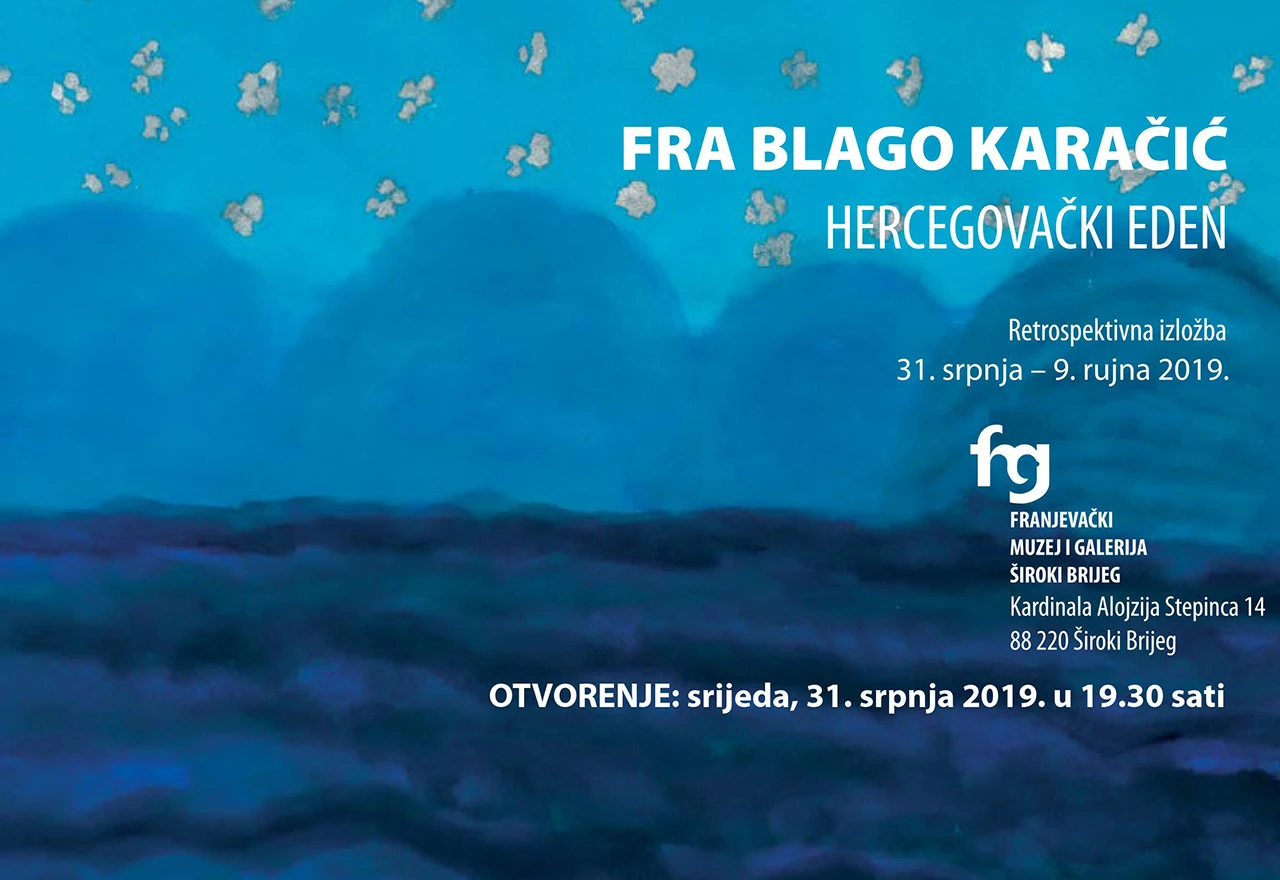 Muzej mal za sve blago fra Blage Karačića 