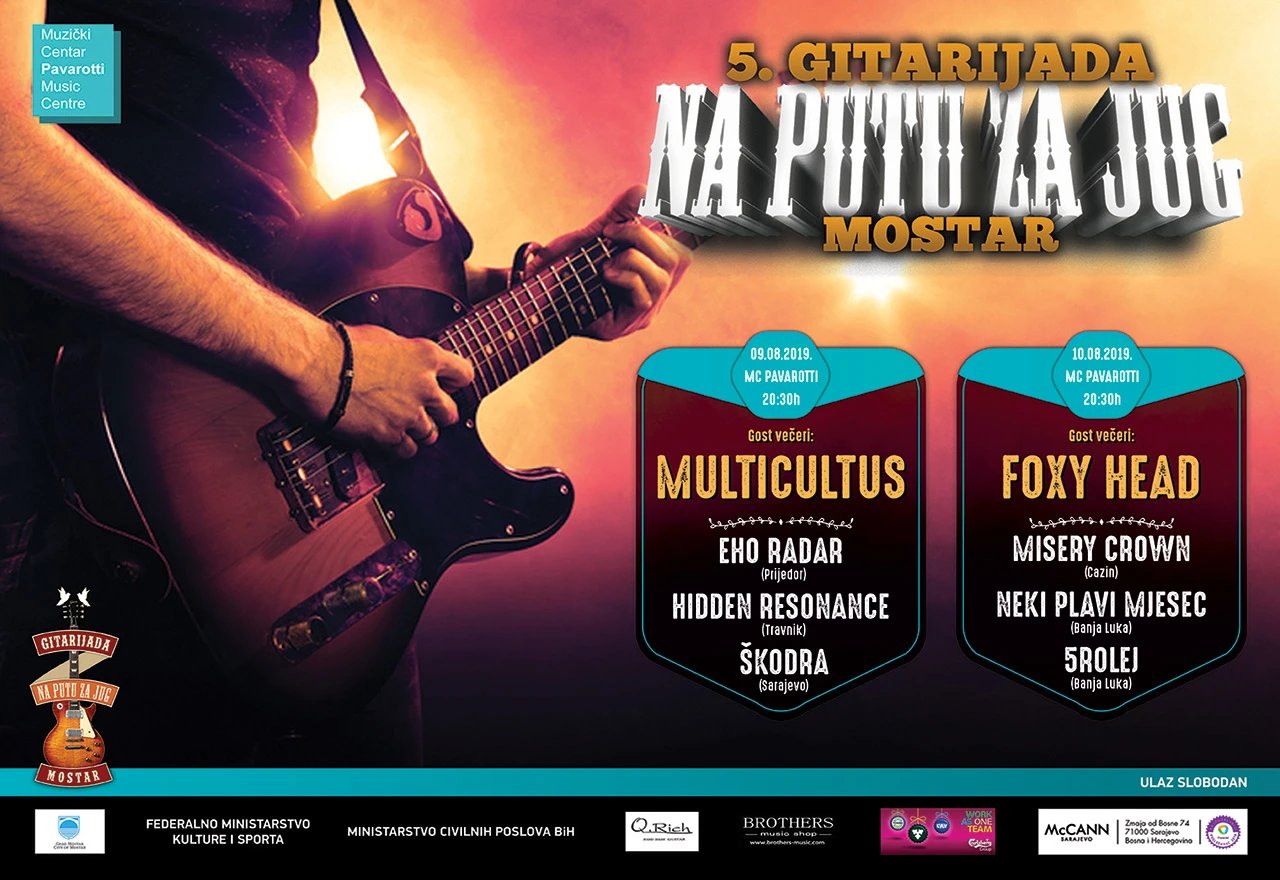 Mostar: Ovo su finalisti Gitarijade 'Na putu za jug'