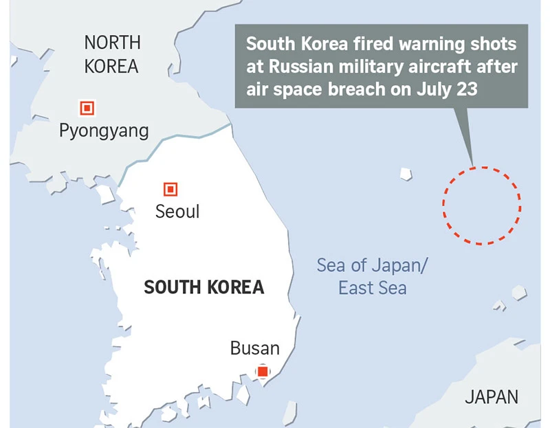 Uzavrelo nebo: Koreanci pucali na Ruse, digli se Japanci…