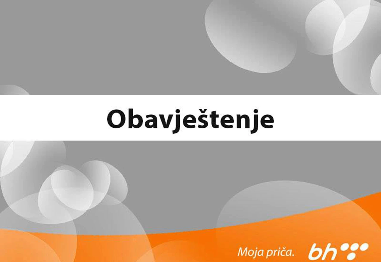 BH Telecom: Moguće poteškoće u radu mreže