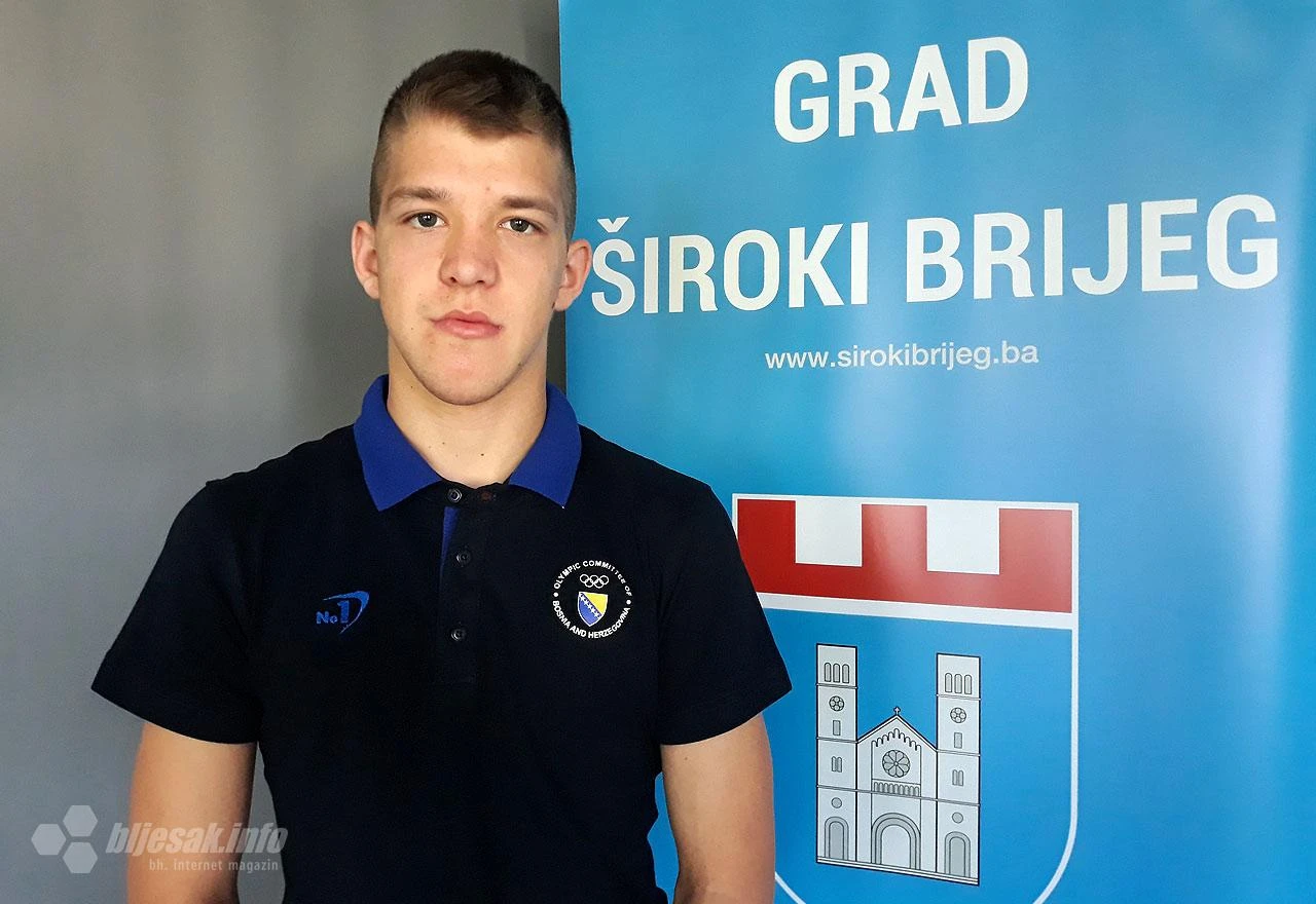 Širokobriježanin Mario Jozeljić među 17 predstavnika BiH na Olimpijadi mladih