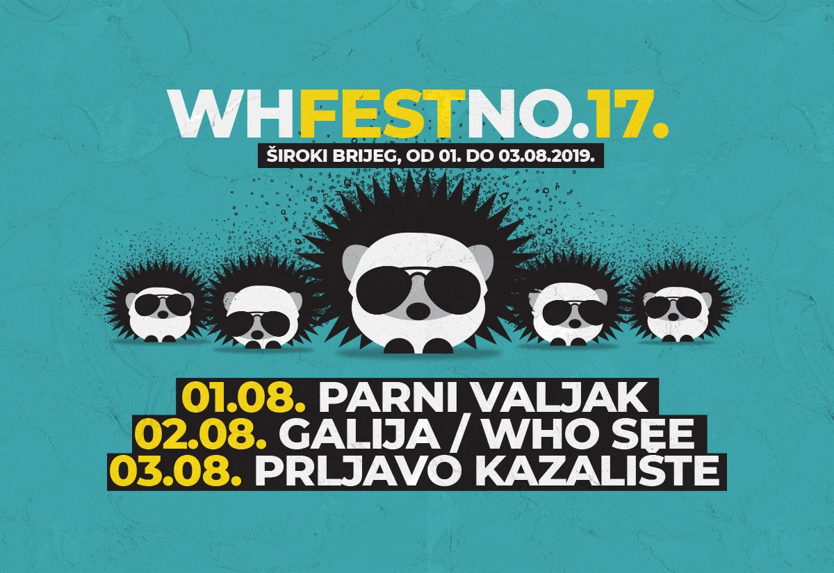 WHFest: Parni valjak, Galija, Who see, Prljavo kazalište i 526 autora