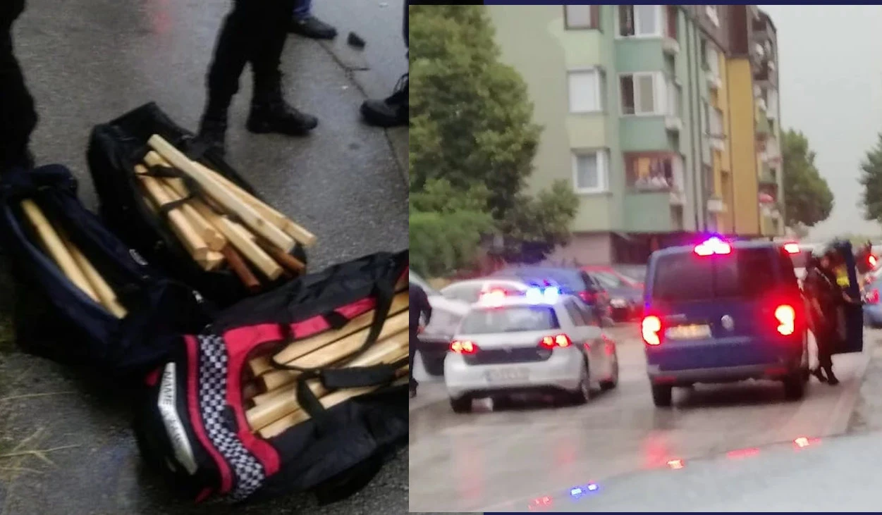 Navijače Veleža u Hrasnici razoružali zaštitari i policija