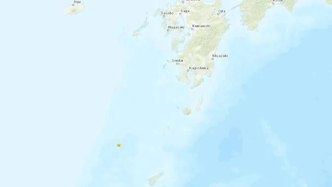 Jak potres pogodio otok Okinawa