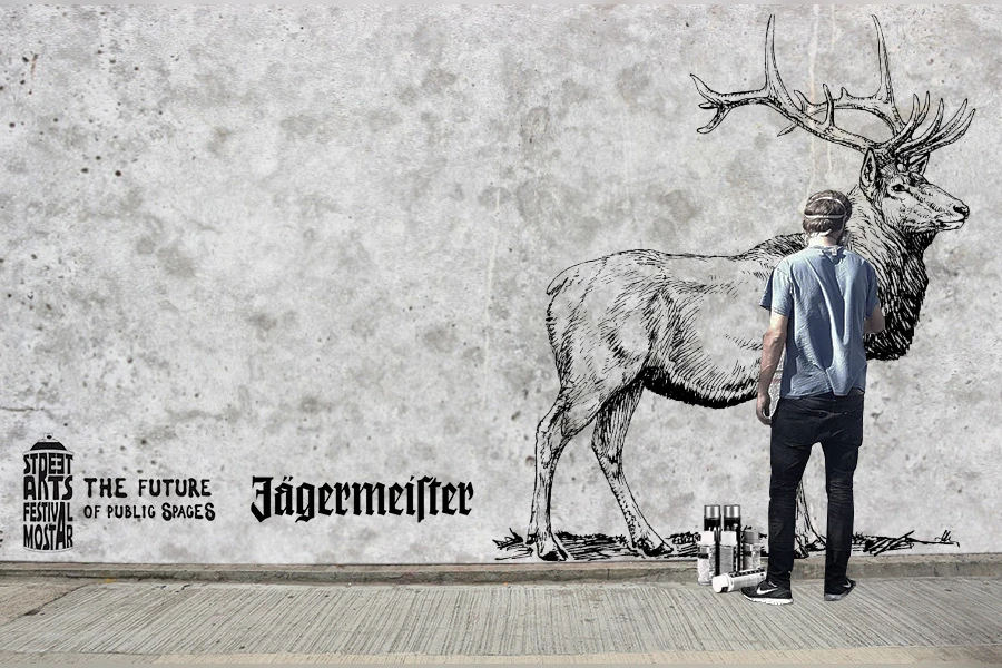 Nagradni natječaj Jägermeistera na mostarskom Street Arts Festivalu
