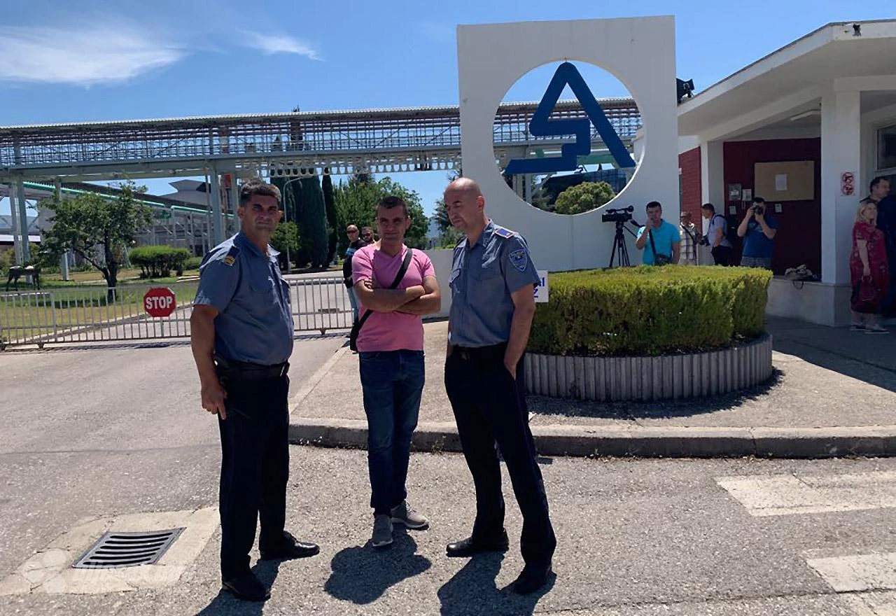Čović stigao u Aluminij