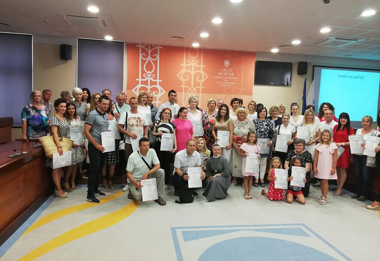 Ovo su najljepša dvorišta Grada Mostara u 2019. godini