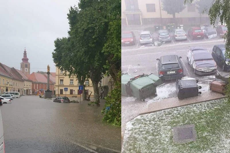 Slovenija zbraja štete od nevremena
