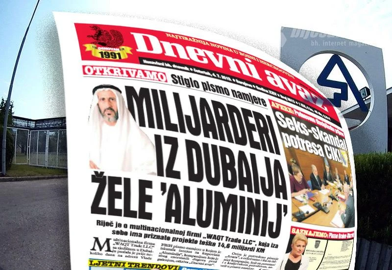 Milijarderi iz Dubaija dolaze po Aluminij? 