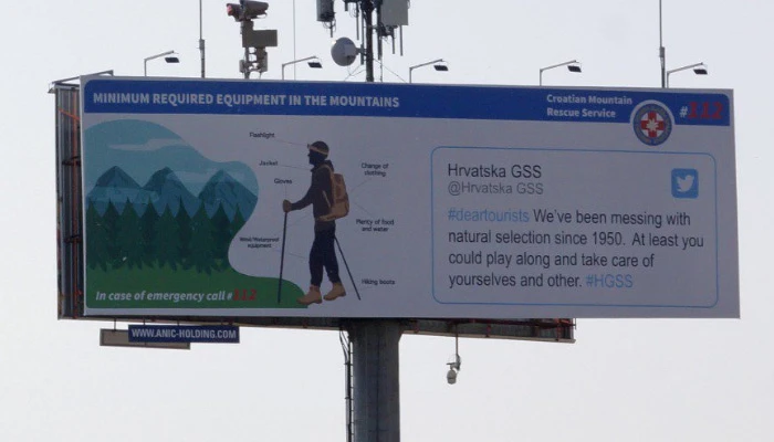 Hrvatski GSS u novoj originalnoj kampanji protiv turista u japankama