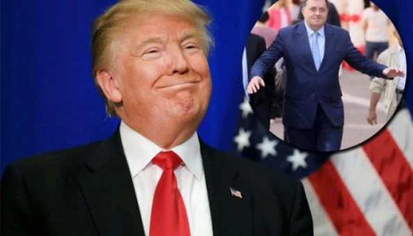 Dodik poslao čestitku Trumpu