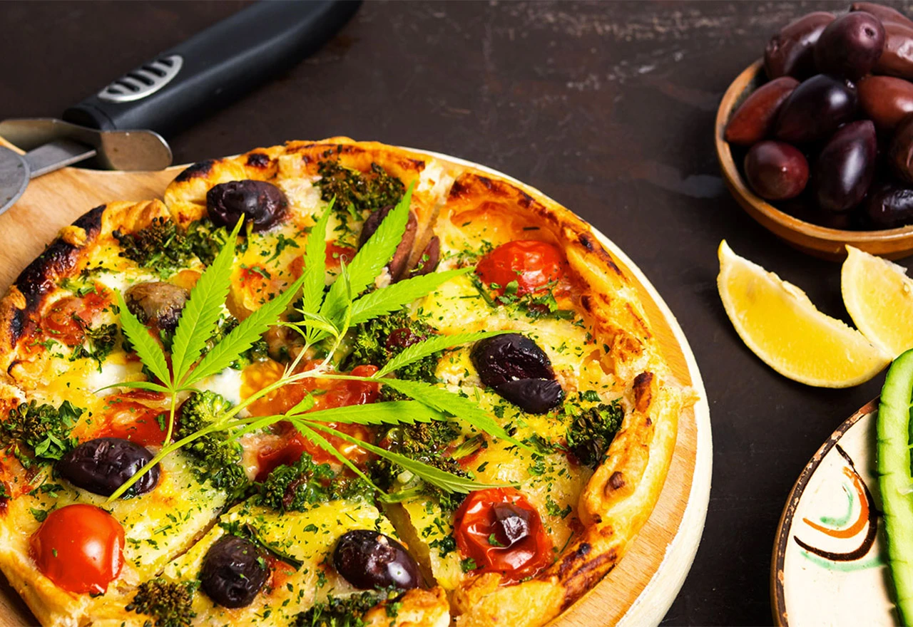 Može jedna pizza s kanabisom?