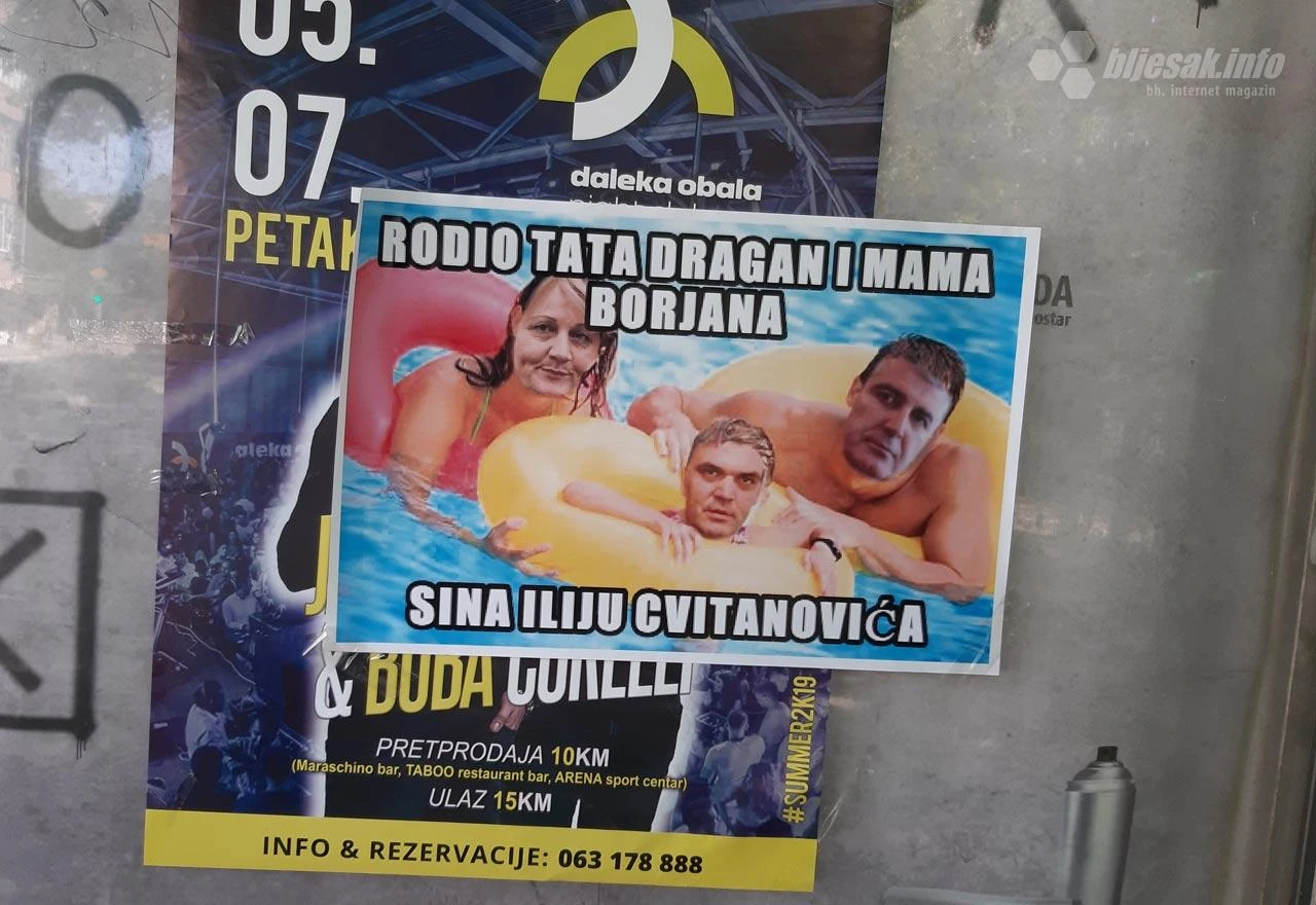 I Ilija Cvitanović završio na plakatima