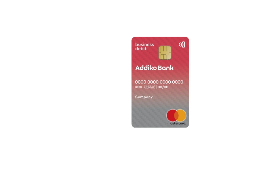 Addiko Business Debit Mastercard - dodatna podrška poslovanju pravnim osobama
