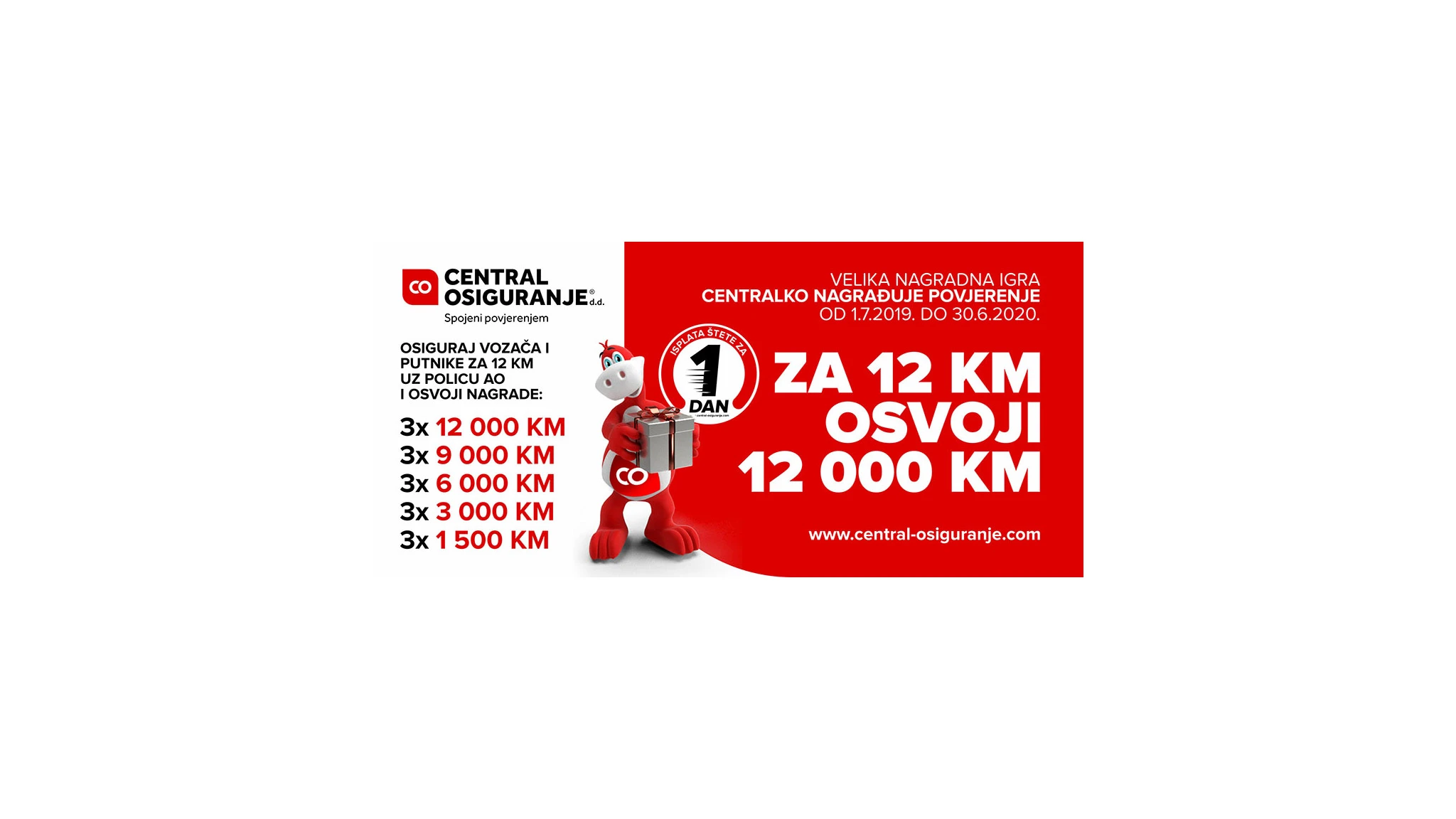 Nagradna igra Central osiguranja