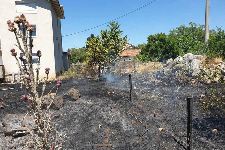 Vatra zaprijetila kućama kod Čapljine