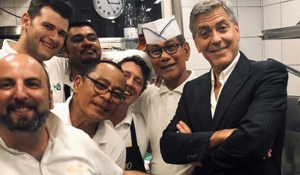 George Clooney se nakon večere otišao zahvaliti ekipi u kuhinju