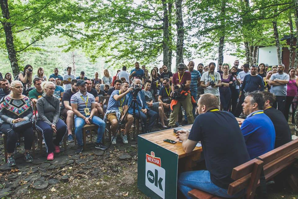 OK BOOK zona – promocije knjiga poznatih autora na Nektar OK Festu