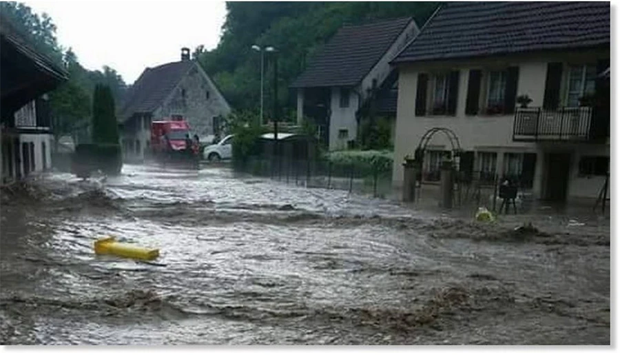 Švicarska: Obilne kiše poplavile puteve, četiri osobe ozljeđene
