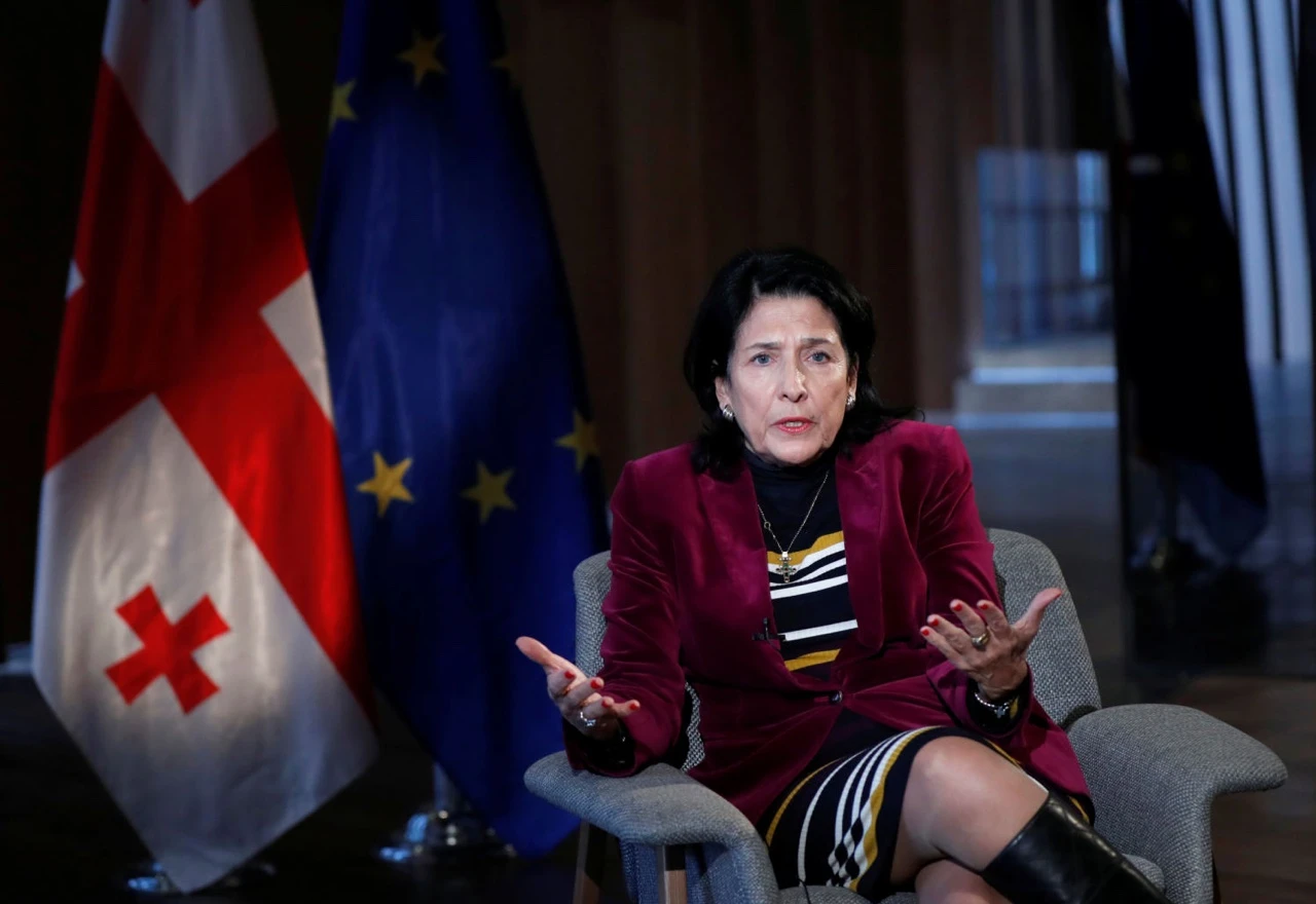 Gruzijska predsjednica optužila rusku "petu kolonu" za nemire u državi