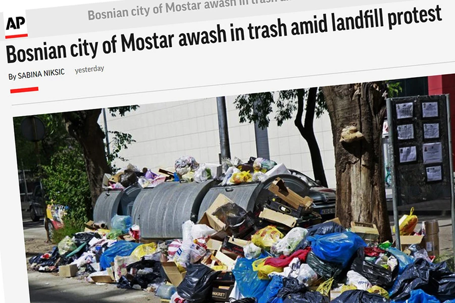 Mostarsko smeće došlo do Amerike
