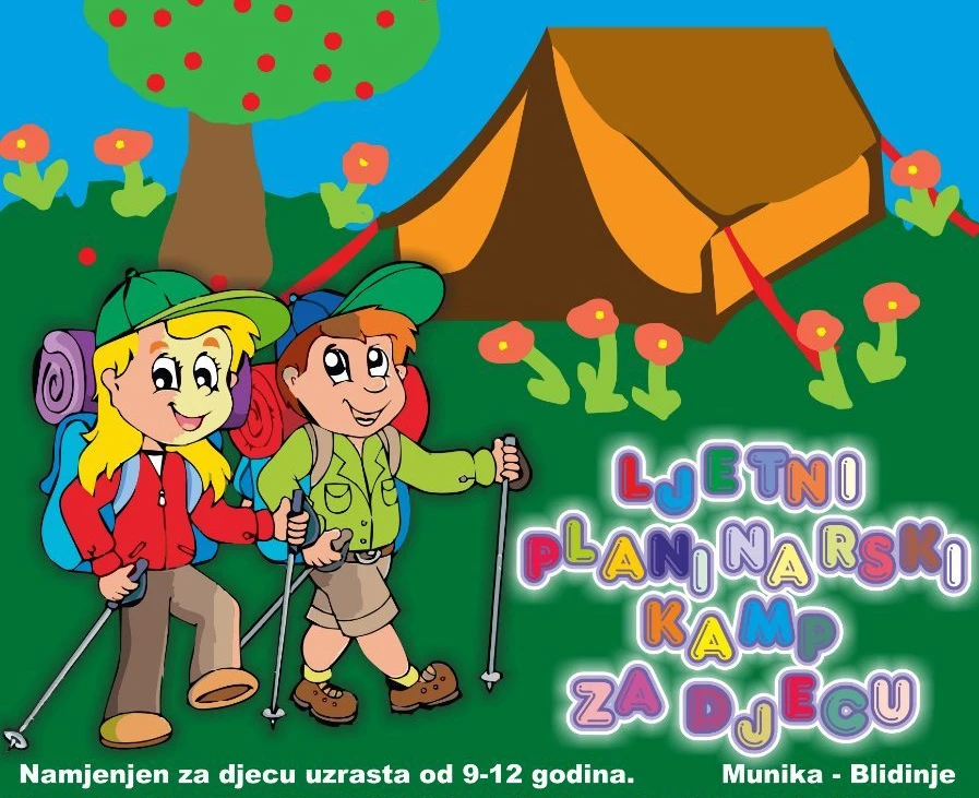 Ljetni kamp za djecu na Blidinju