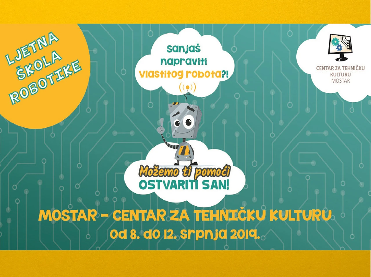 Kreativan si, voliš informatiku, robotiku i zanima te kako nastaje lava?