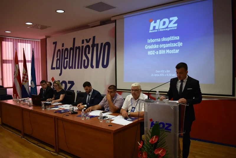 Izabrani članovi novog Gradskog odbora HDZ-a BiH Mostar