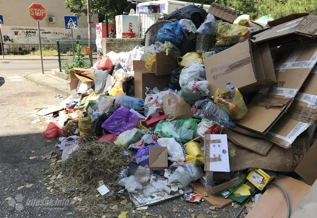 Mostarsko smeće, osmi dan