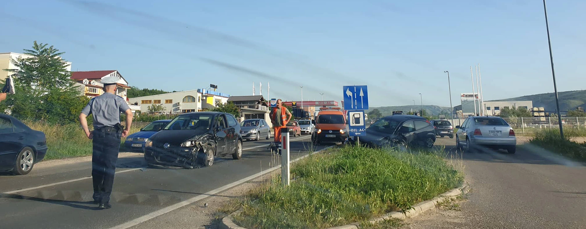 Serija sudara u Mostaru, od Ortiješa, pored Ere do Mostarke