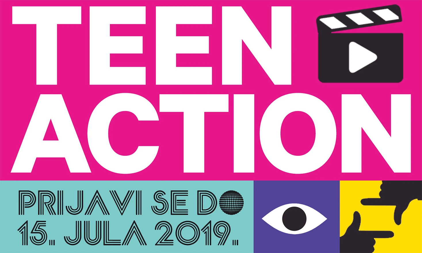 Snimi kratki film i prijavi se na TeenAction 2019.