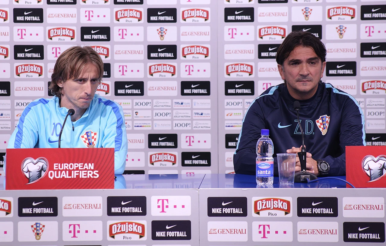 Modrić i Dalić: Pobjeda protiv Walesa je imperativ