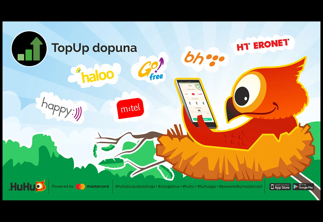 Najpopularnije mjesto za online kupovinu kredita svih mobilnih operatera