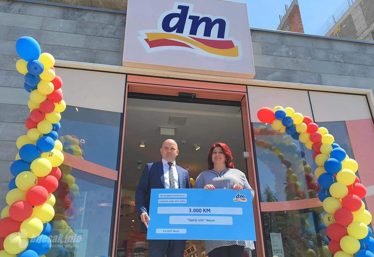 FOTO | Otvorena prva dm trgovina u Neumu