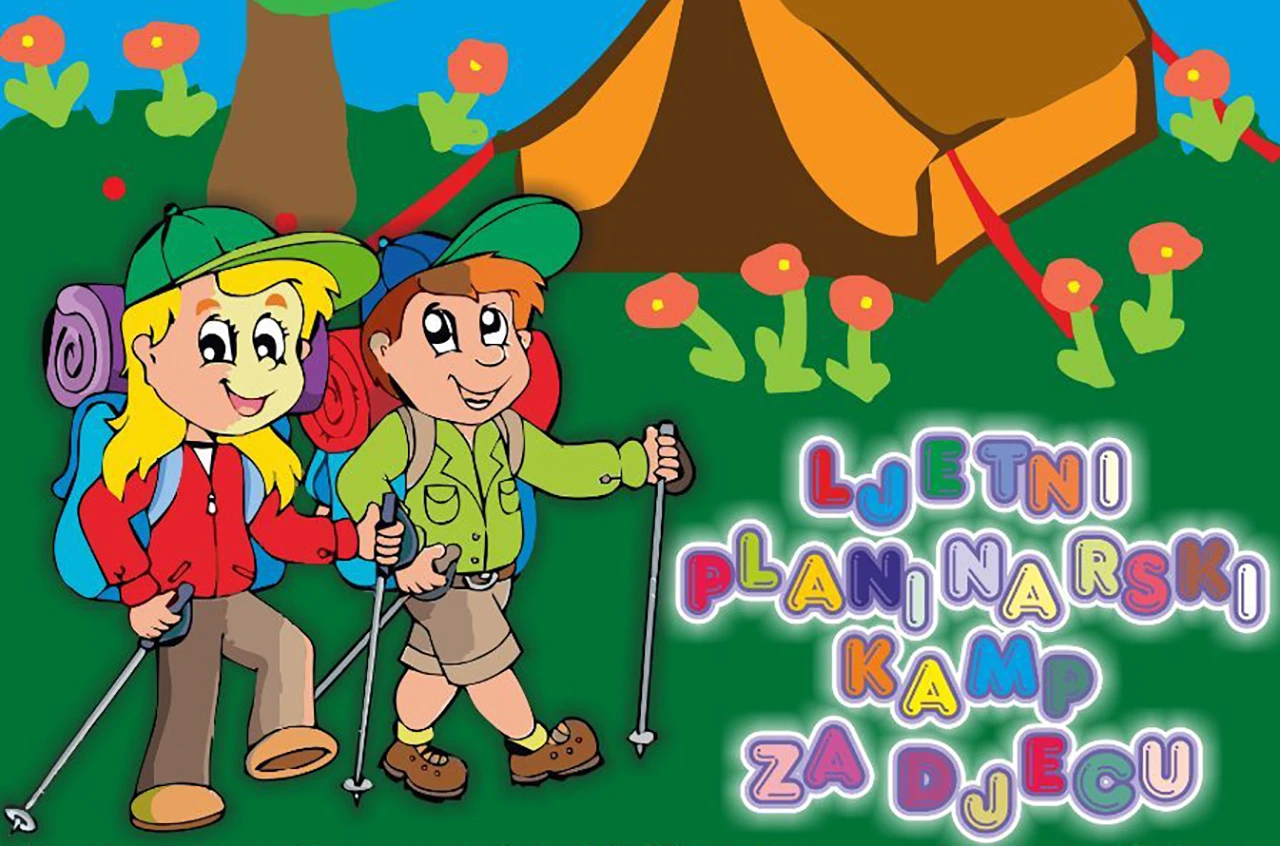S malom rajom u planine: Ljetni kamp za djecu