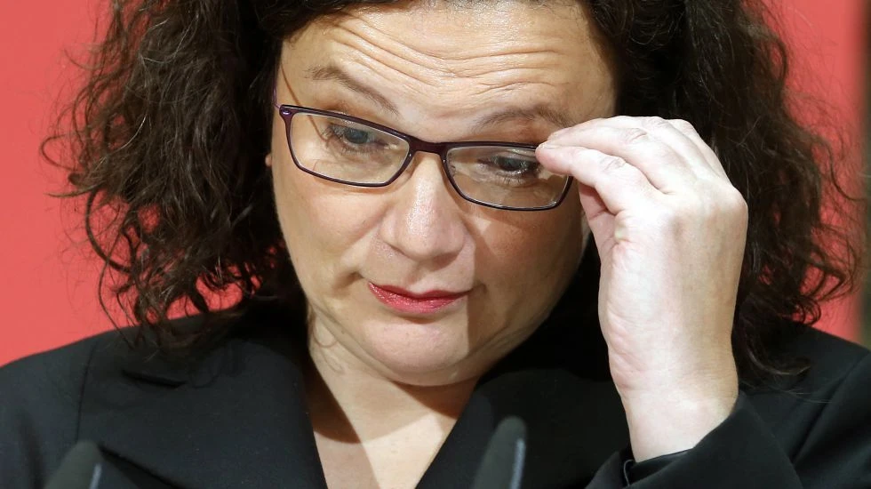  Njemačka koalicijska vlada pred raspadom nakon ostavke Nahles